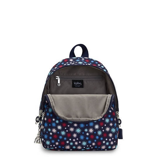 Kipling Paola Small Printed Backpacks Funky Stars | CA 1601OK